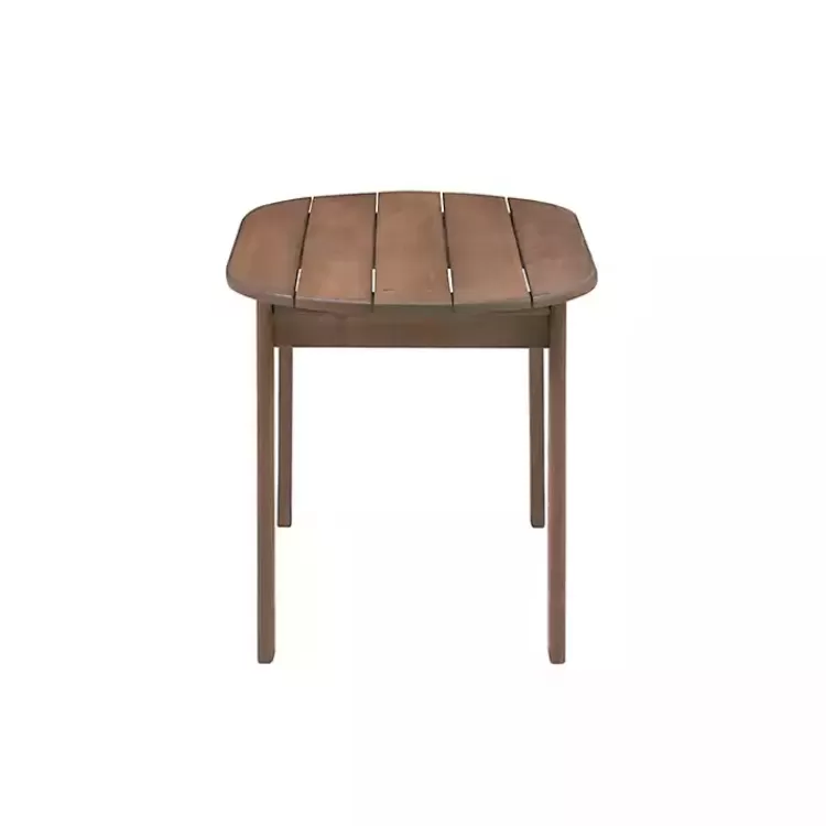 Acorn Acacia Wood Oval Adirondack Coffee Table>Kirklands Home Best Sale