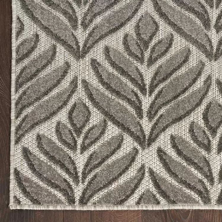 aloha_gray_botanical_indooroutdoor_rug_x_2-1.webp Aloha Botanical Indoor/Outdoor Rug, 3x5>Kirklands Home Hot