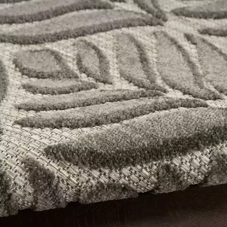 aloha_gray_botanical_indooroutdoor_rug_x_3-1.webp Aloha Botanical Indoor/Outdoor Rug, 3x5>Kirklands Home Hot