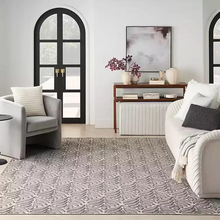 aloha_gray_botanical_indooroutdoor_rug_x_7-1.webp Aloha Botanical Indoor/Outdoor Rug, 3x5>Kirklands Home Hot