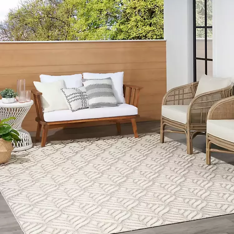 aloha_ivory_botanical_indooroutdoor_area_rug_x_5-1.webp Aloha Ivory Botanical Indoor/Outdoor Area Rug, 6x9>Kirklands Home Clearance