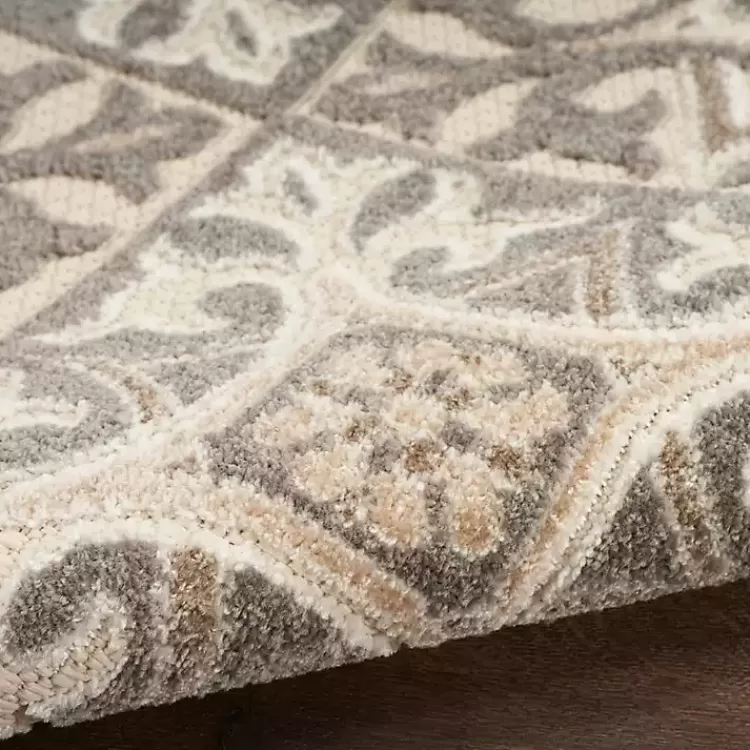 Aloha Ivory Geometric Indoor/Outdoor Area Rug, 6x9>Kirklands Home New
