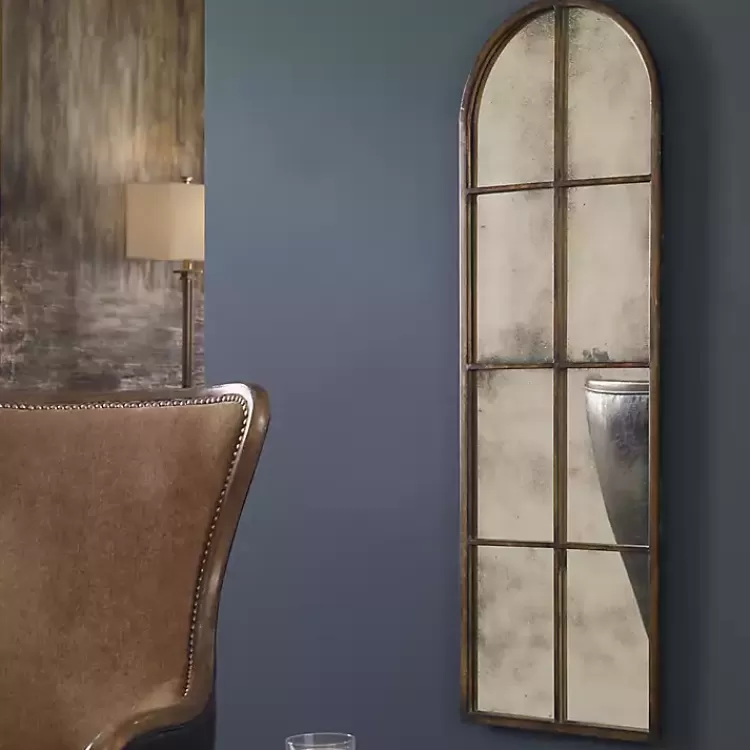 antique_gold_arched_metal_mirror_2.webp Antique Gold Arched Metal Mirror>Kirklands Home Best