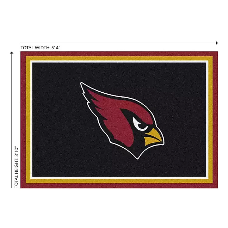 Arizona Cardinals Area Rug, 4x6>Kirklands Home Best Sale