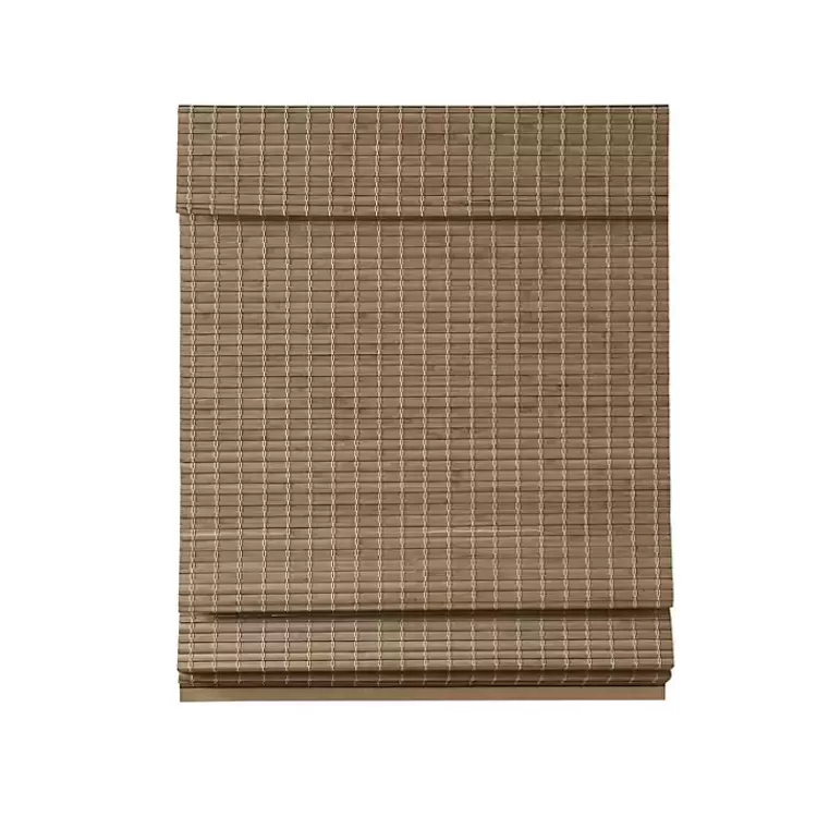 Ash Bamboo Light Filtering Roman Shade, 33 in.>Kirklands Home Fashion