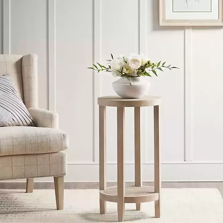 Ash Rat Round Martha Stewart Accent Table>Kirklands Home Discount