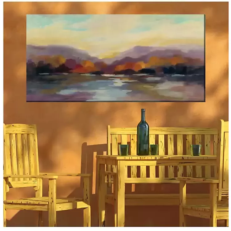 autumn_glow_outdoor_canvas_art_print_2.webp Autumn Glow Outdoor Canvas Art Print>Kirklands Home Outlet