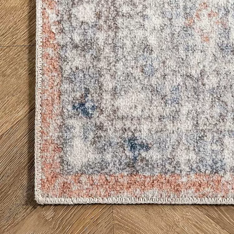 Bea Distressed Vintage Washable Area Rug, 5x8>Kirklands Home Shop