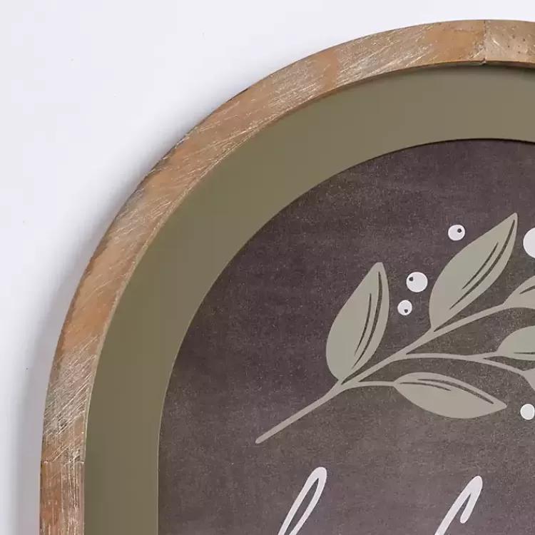 Before I Spoke A Word Arched Wall Plaque>Kirklands Home Outlet