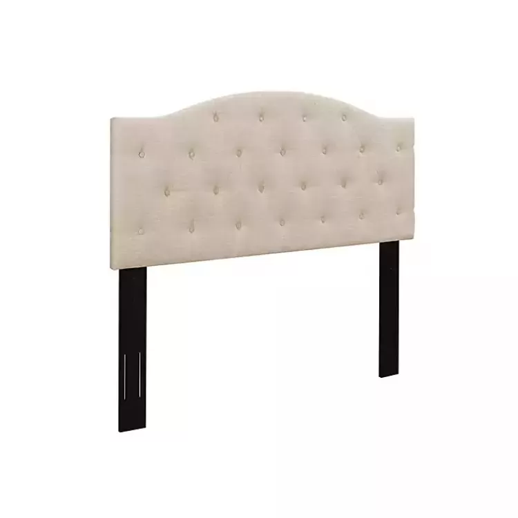 beige_bryne_button_tufted_fullqueen_headboard_2.webp Beige Bryne Button Tufted Full/Queen Headboard>Kirklands Home Discount