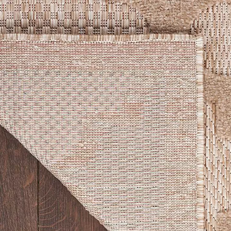 Beige Trellis Indoor/Outdoor Area Rug, 6x9>Kirklands Home Sale