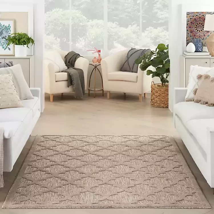 beige_trellis_indooroutdoor_area_rug_x_6-1.webp Beige Trellis Indoor/Outdoor Area Rug, 5x7>Kirklands Home Cheap