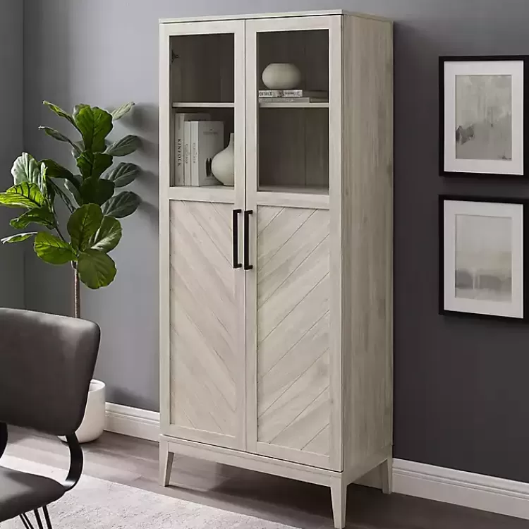 birch_chevron_wooden_storage_cabinet_2.webp Birch Chevron Wooden Storage Cabinet>Kirklands Home Clearance