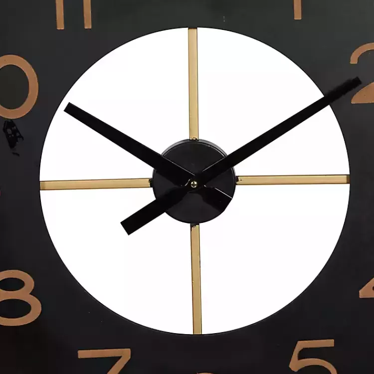 black_and_gold_open_frame_axis_clock_2.webp Black and Gold Open Frame Axis Clock>Kirklands Home Discount