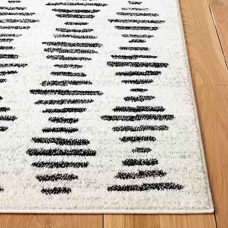 black_and_ivory_tulum_geometric_area_rug_x_2.webp Black and Ivory Tulum Geometric Area Rug, 8x10>Kirklands Home Flash Sale