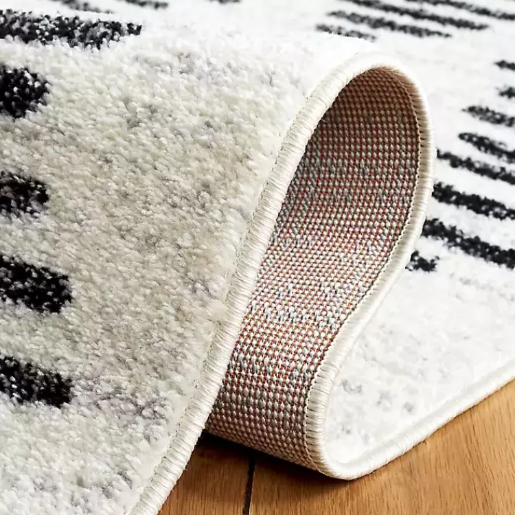 black_and_ivory_tulum_geometric_area_rug_x_4.webp Black and Ivory Tulum Geometric Area Rug, 8x10>Kirklands Home Flash Sale