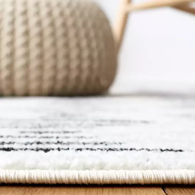 black_and_ivory_tulum_geometric_runner_x_3.webp Black and Ivory Tulum Geometric Runner, 2x8>Kirklands Home Outlet