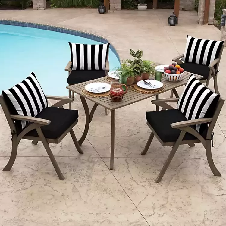 black_cabana_stripe_outdoor_lumbar_pillow_4.webp Cabana Stripe Outdoor Lumbar Pillow>Kirklands Home Shop