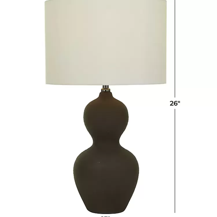 black_ceramic_hourglass_simple_large_table_lamp_3.webp Black Ceramic Hourglass Simple Large Table Lamp>Kirklands Home Fashion