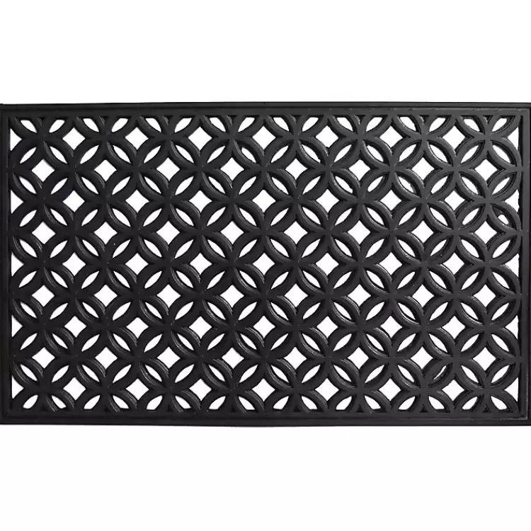Circles Rubber Doormat>Kirklands Home Discount