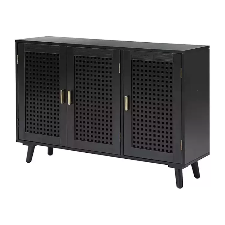 Contemporary Lattice Doors Sideboard>Kirklands Home Best Sale