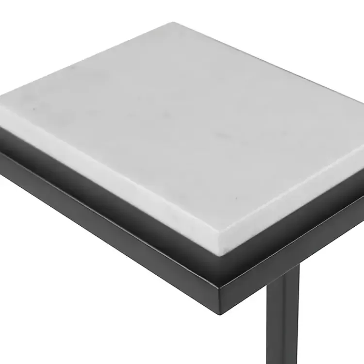 black_elevated_marble_accent_table_3.webp Elevated Marble Accent Table>Kirklands Home Clearance