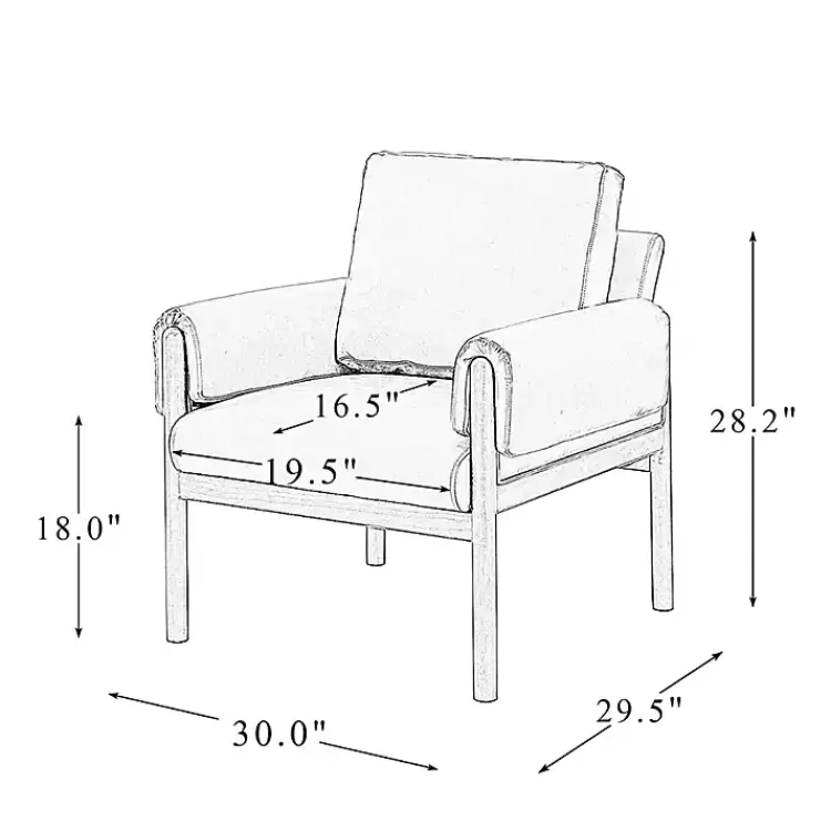 black_faux_leather_and_wood_accent_chair_7.webp Faux Leather and Wood Accent Chair>Kirklands Home Online