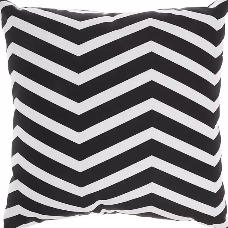 Floral Chevron Outdoor Throw Pillow>Kirklands Home Sale