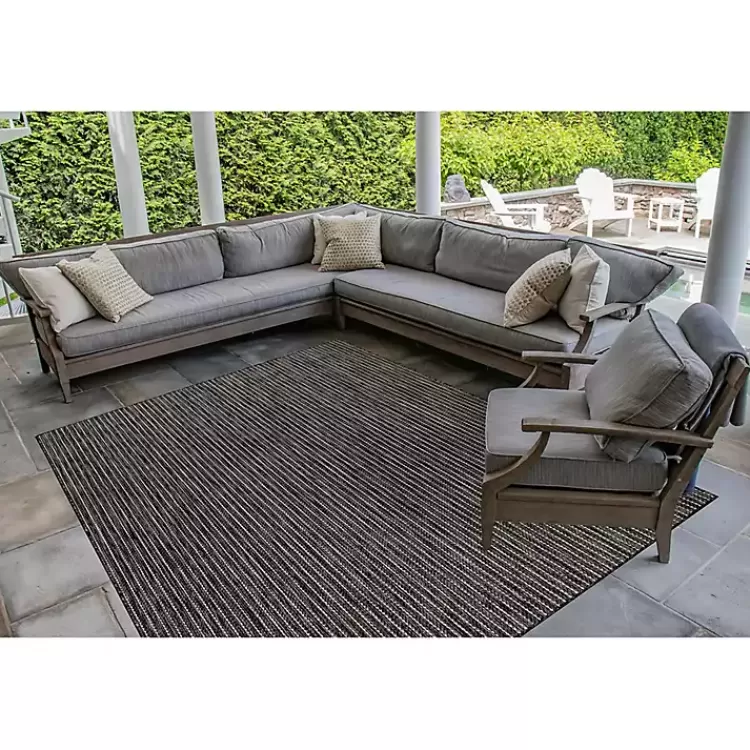 Intertwined Santal Outdoor Area Rug, 6x9>Kirklands Home Discount