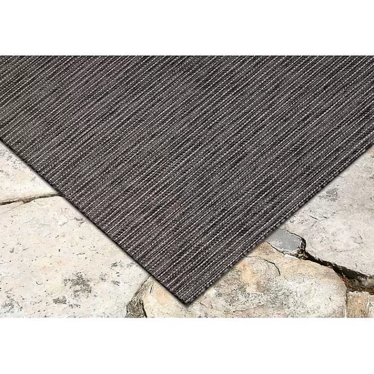 black_intertwined_santal_outdoor_area_rug_x_4.webp Intertwined Santal Outdoor Area Rug, 6x9>Kirklands Home Discount