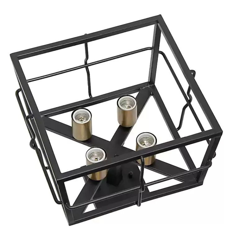 black_ironhouse_flush_mount_light_5.webp Ironhouse Flush Mount Light>Kirklands Home Store
