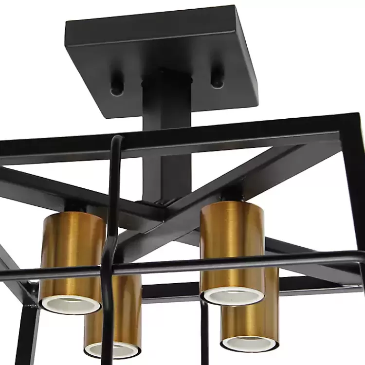 black_ironhouse_flush_mount_light_9.webp Ironhouse Flush Mount Light>Kirklands Home Store