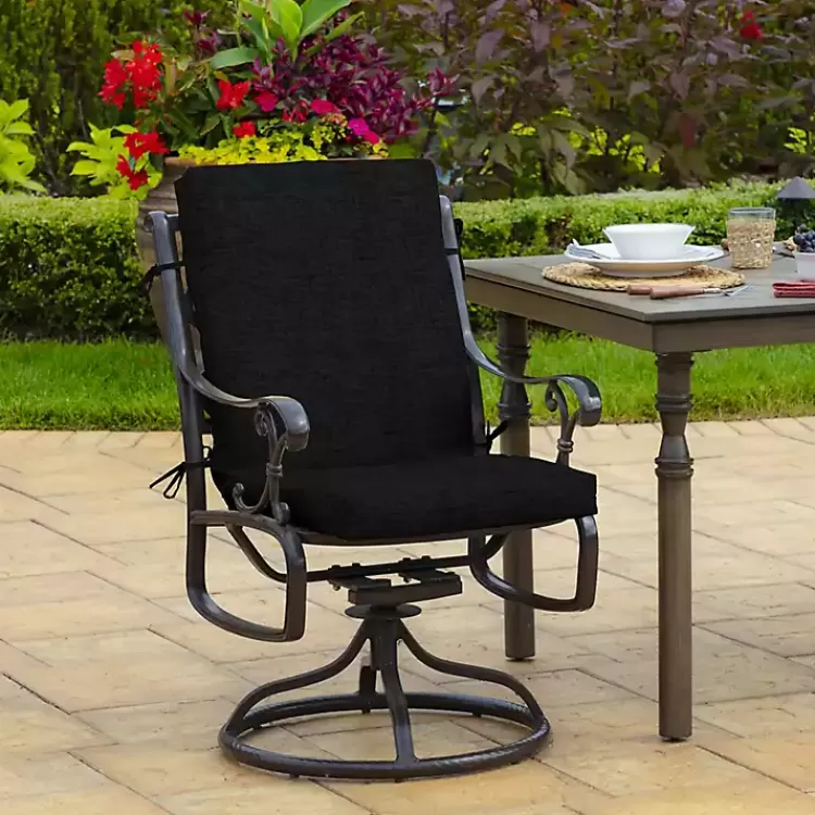 Leala Texture Outdoor Dining Chair Cushion>Kirklands Home Outlet