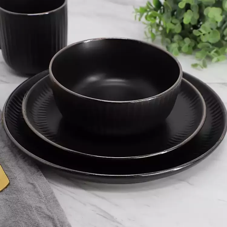 Leo Stoneware 16-pc. Dinnerware Set>Kirklands Home Outlet