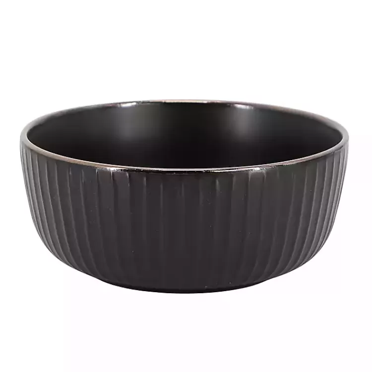 black_leo_stoneware_pc_dinnerware_set_2.webp Leo Stoneware 16-pc. Dinnerware Set>Kirklands Home Outlet