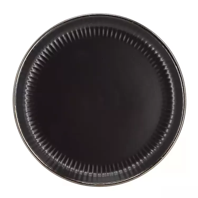 black_leo_stoneware_pc_dinnerware_set_5.webp Leo Stoneware 16-pc. Dinnerware Set>Kirklands Home Outlet