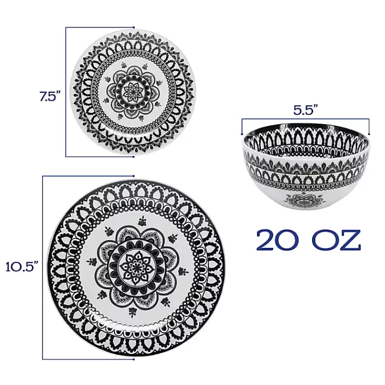 black_lila_patterned_pc_dinnerware_set_2.webp Black Lila Patterned 12-pc. Dinnerware Set>Kirklands Home Sale