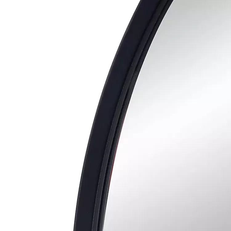 black_long_arched_wall_mirror_3.webp Long Arched Wall Mirror>Kirklands Home Outlet