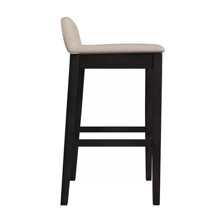 black_lowback_padded_bar_stool_4.webp Black Lowback Padded Bar Stool>Kirklands Home Store