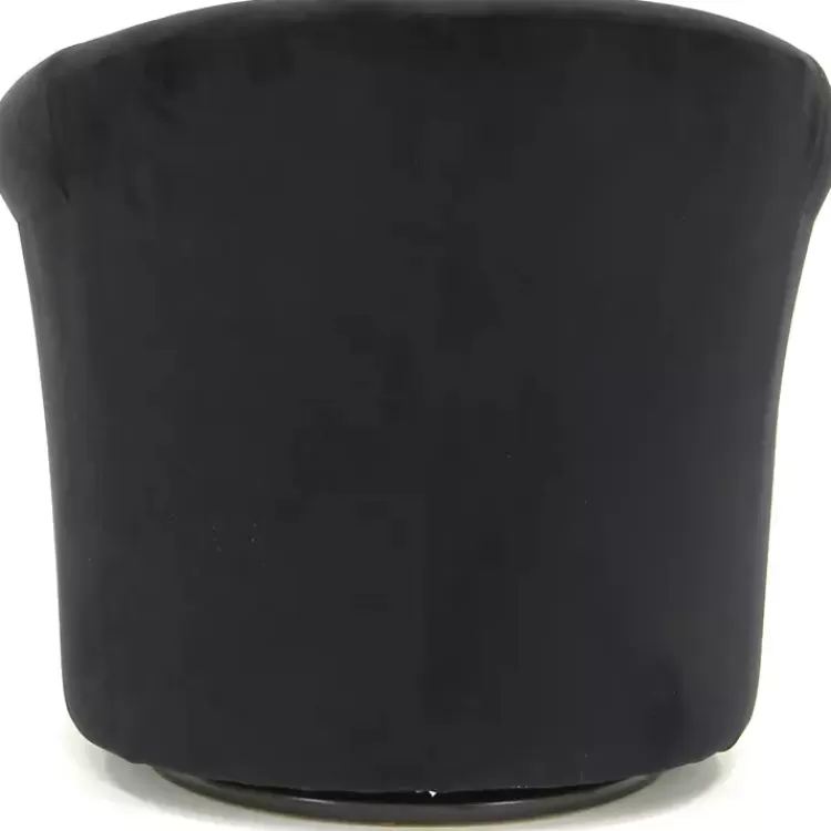 black_marley_swivel_accent_chair_5.webp Marley Swivel Accent Chair>Kirklands Home Best Sale