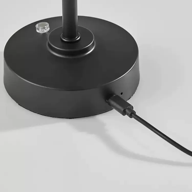 black_metal_cone_shade_cordless_table_lamp_3.webp Metal Cone Shade Cordless Table Lamp>Kirklands Home New