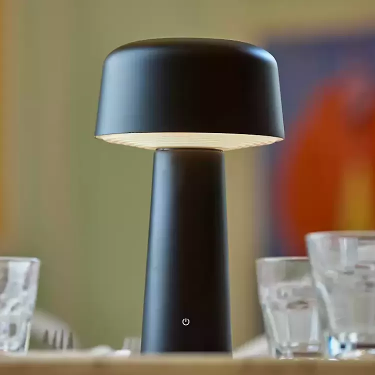 Metal Dome Frosted Light Cordless Table Lamp>Kirklands Home Cheap