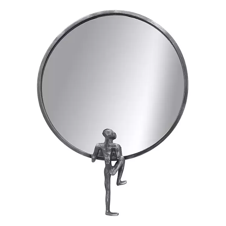 Metal Figure Wall Mirror>Kirklands Home Clearance