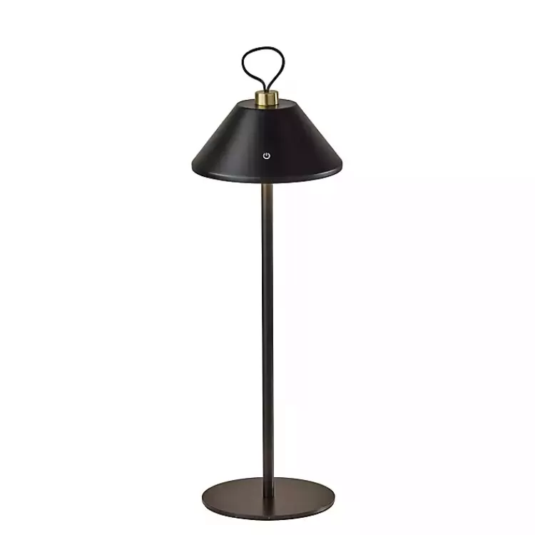 Metal Frosted Light Cordless Table Lamp>Kirklands Home Outlet