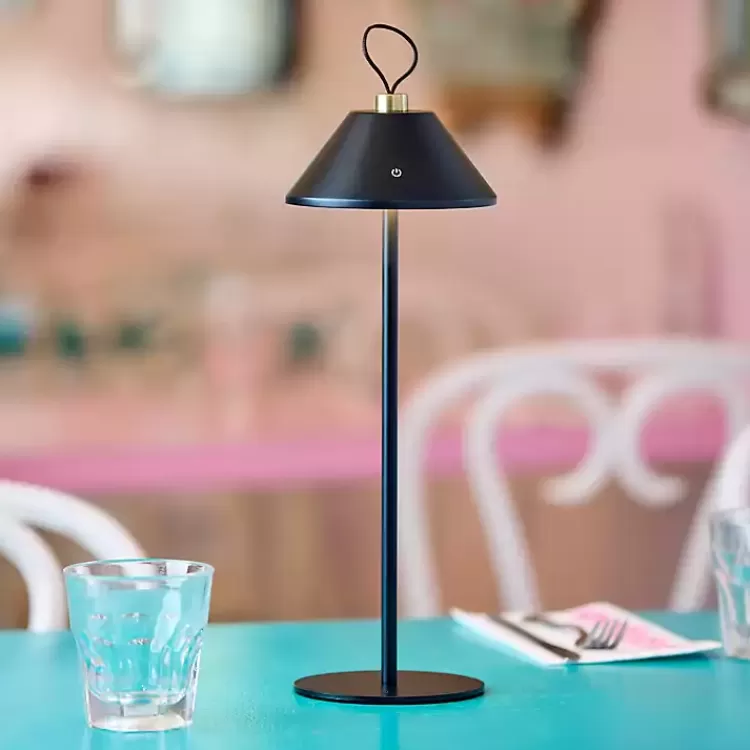 Metal Frosted Light Cordless Table Lamp>Kirklands Home Outlet