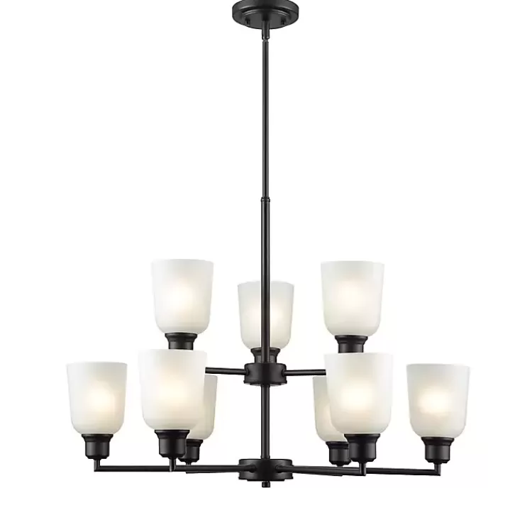 Metal 9-Light Chandelier>Kirklands Home Store