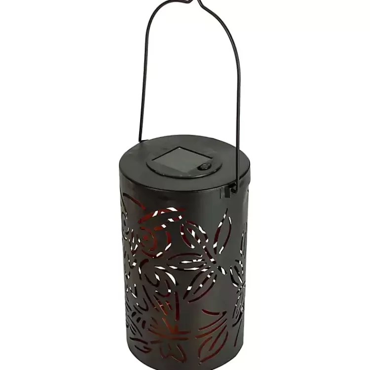 Metal Owl Dusk-to-Dawn Outdoor Solar Lantern>Kirklands Home Discount