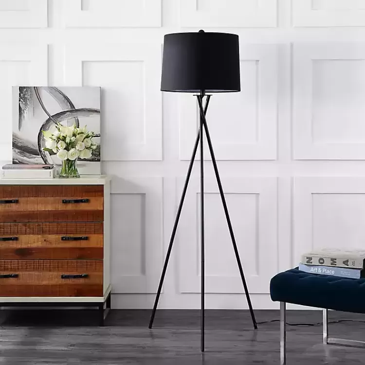 Metal Tripod Twist Floor Lamp>Kirklands Home Sale