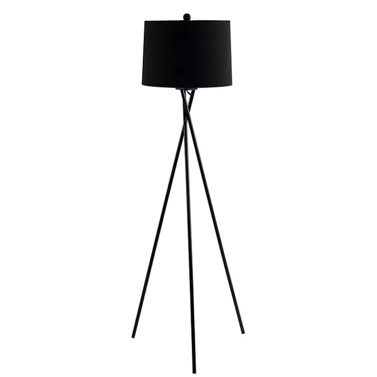 Metal Tripod Twist Floor Lamp>Kirklands Home Sale