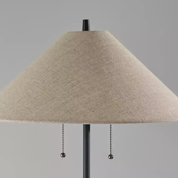black_metal_walnut_flare_pulls_floor_lamp_3.webp Black Metal Walnut Flare Pulls Floor Lamp>Kirklands Home New